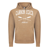 Vintage Coffee cannon beach oregon vintage nautical crossed oars t shirt Vintage Hoodie - linhVisuals
