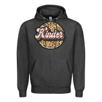 Charcoal Heather kinder Zipper Hoodie - JahusDesignShop