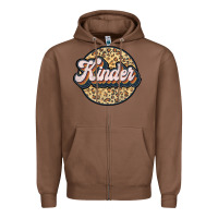 Chestnut kinder Zipper Hoodie - JahusDesignShop