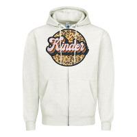Oatmeal Heather kinder Zipper Hoodie - JahusDesignShop