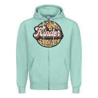 Seafoam kinder Zipper Hoodie - JahusDesignShop