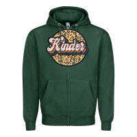 Sports Green kinder Zipper Hoodie - JahusDesignShop