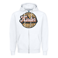 White kinder Zipper Hoodie - JahusDesignShop