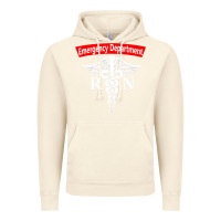 Vintage Artic emergency department nursing er registered nurse rn caduceus raglan ba Vintage Hoodie - linhVisuals