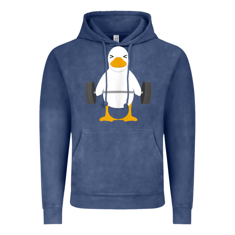 Duck Deadlift Design   Weight Lifting Gym Workout Tank Top Vintage Hoodie by linhVisuals | Teevron