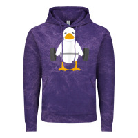 Cloud Purple duck deadlift design   weight lifting gym workout tank top Vintage Hoodie - linhVisuals