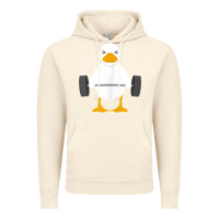 Vintage Artic duck deadlift design   weight lifting gym workout tank top Vintage Hoodie - linhVisuals