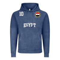 Vintage Denim egypt team sports number 10 soccer egyptian flag t shirt Vintage Hoodie - linhVisuals