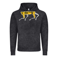 Vintage Black dynamics robot dog spot for boston militaries t shirt Vintage Hoodie - linhVisuals