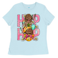 Baby Blue Hip Hop Easter Ladies Tee - BundleAndBundleShop