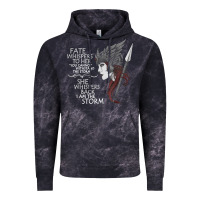 Cloud Black fate whispers to her you cannot withstand the storm t shirt Vintage Hoodie - linhVisuals