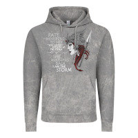 Cloud Rock fate whispers to her you cannot withstand the storm t shirt Vintage Hoodie - linhVisuals