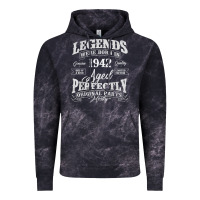Cloud Black legends were born in 1942 year of birth birthday t shirt Vintage Hoodie - linhVisuals