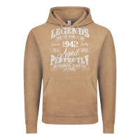 Vintage Coffee legends were born in 1942 year of birth birthday t shirt Vintage Hoodie - linhVisuals
