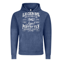 Vintage Denim legends were born in 1942 year of birth birthday t shirt Vintage Hoodie - linhVisuals