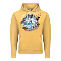 Vintage Mustard funny women want me, fish fishing fear t shirt Vintage Hoodie - linhVisuals
