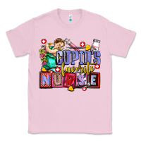 Bubblegum Pink cupids favorite nurse olivia Classic Tee - OliviaCreatesArt