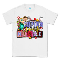 White cupids favorite nurse olivia Classic Tee - OliviaCreatesArt