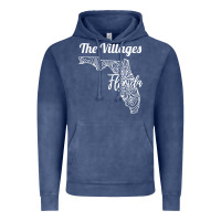 Vintage Denim the villages fl   florida city mandala t shirt Vintage Hoodie - linhVisuals