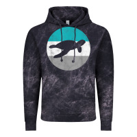 Cloud Black sea turtle retro gift for men or boys t shirt Vintage Hoodie - linhVisuals