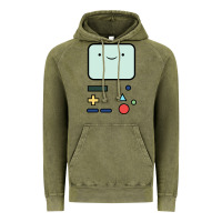 Vintage Olive bmo   adventure time Vintage Hoodie - linhVisuals