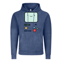 Vintage Denim bmo   adventure time Vintage Hoodie - linhVisuals