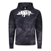 Cloud Black armadillo Vintage Hoodie - linhVisuals