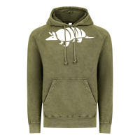 Vintage Olive armadillo Vintage Hoodie - linhVisuals