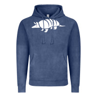 Vintage Denim armadillo Vintage Hoodie - linhVisuals