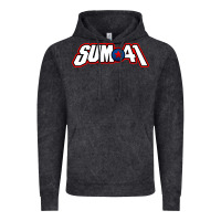 Vintage Black Artwork SUM41 Vintage Hoodie - linhVisuals