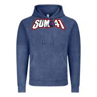 Vintage Denim Artwork SUM41 Vintage Hoodie - linhVisuals