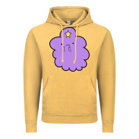 Vintage Mustard lumpy space  adventure time Vintage Hoodie - linhVisuals