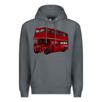 Rock double decker bus Premium Hoodie - Artiststas