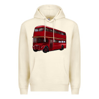 Sandshell double decker bus Premium Hoodie - Artiststas
