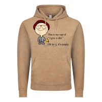 Vintage Coffee this is my cup of i give a sh!t oh look it’s empty t shirt Vintage Hoodie - linhVisuals