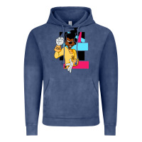 Vintage Denim powerline   black lives matter   powerline goofy movie Vintage Hoodie - linhVisuals