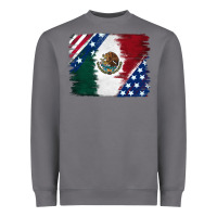 Storm Mexican With American Flag Heavyweight Sweatshirt - RanaPortraitStore