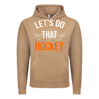 Vintage Coffee Lets Do That Hockey Vintage Hoodie - linhVisuals