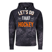 Cloud Black Lets Do That Hockey Vintage Hoodie - linhVisuals