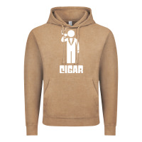 Vintage Coffee cigar smoker Vintage Hoodie - linhVisuals