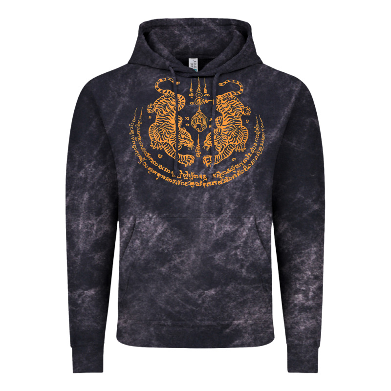 Twin Tiger Sak Yant Tattoo Muay Thai Thailand Martial Art Tank Top Vintage Hoodie by linhVisuals | Teevron