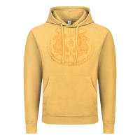Vintage Mustard twin tiger sak yant tattoo muay thai thailand martial art tank top Vintage Hoodie - linhVisuals