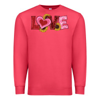 Cardinal valentines day love sunflowers Premium Sweatshirt - RanaPortraitStore