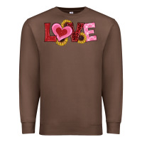 Chestnut valentines day love sunflowers Premium Sweatshirt - RanaPortraitStore