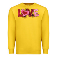 Lemon valentines day love sunflowers Premium Sweatshirt - RanaPortraitStore