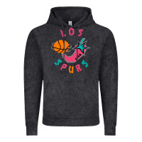 Vintage Black Los Spurs Vintage Hoodie - linhVisuals