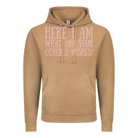 Vintage Camel here i am what are your other 2 wishes Vintage Hoodie - linhVisuals
