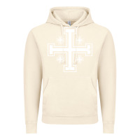 Vintage Artic crusader cross of jerusalem knights templa Vintage Hoodie - linhVisuals