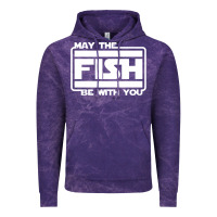 May The Fish Be With You Fishing3 Vintage Hoodie | Teevron