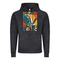 Vintage Black unpaid movie critic shirt film cinema motion picture fan t shirt Vintage Hoodie - linhVisuals
